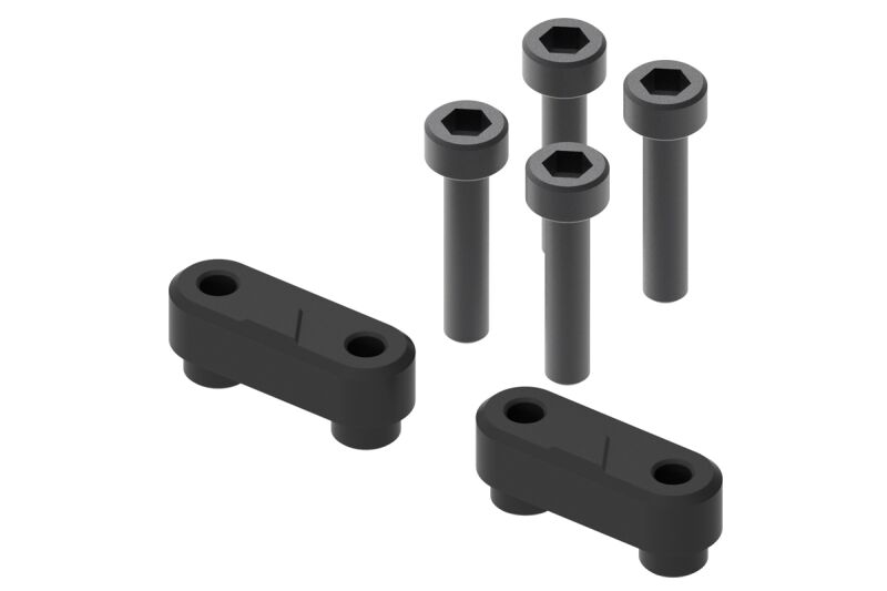 OMP - M7 4mm Servo Alignment Metal plates (OSHM7042)