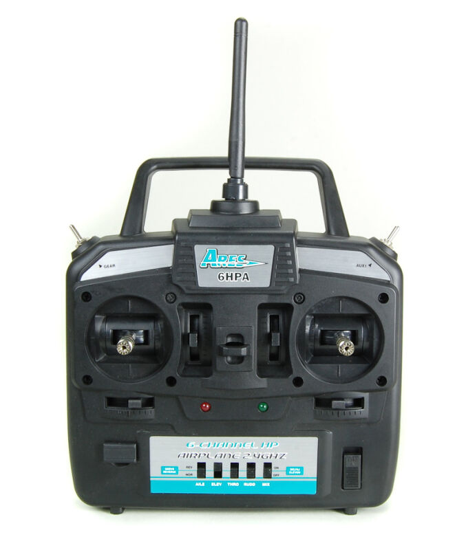 Ares - 6HPA 6-Channel HP Airplane Transmitter, Mode 2: Gamma 370 (AZS1208AMD2)