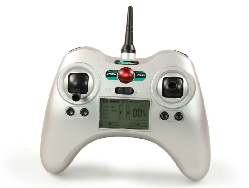 Ares - 4LPQ 4-Channel LP Quadcopter Transmitter, Mode 2: Ethos QX 7 (AZSH1208)