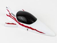 Ares - Body/Canopy, Red: Ethos QX 130 (AZSH1321R)