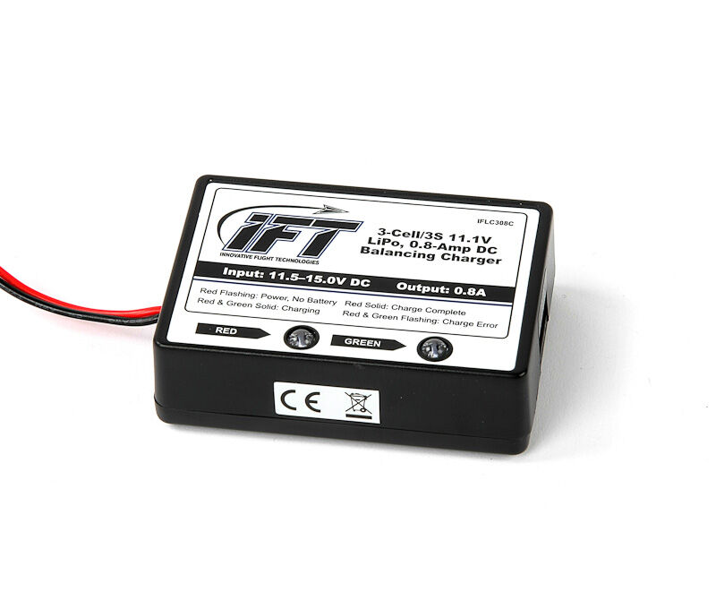 Ares - 308C 3-Cell/3S 11.1V LiPo, 0.8-Amp DC Balancing Charger: Evo (IFLC308C)
