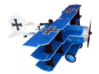 RC Factory Crack Fokker blau / 890mm (C9227)