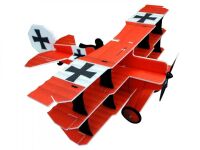 RC Factory Crack Fokker rot (Combo) / 890mm (C9283)
