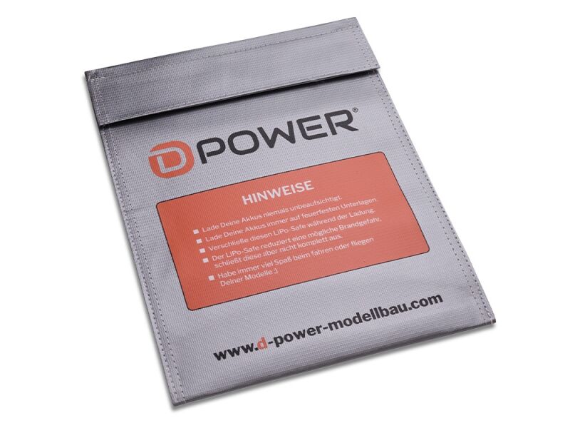 D-Power Lipo Schutz-Tasche - Safe Bag (SAFEBAG)