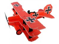 RC Factory LiL Fokker rot (Combo Set) / 680mm (C4351)
