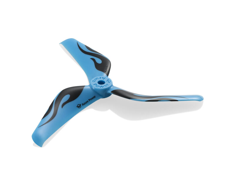 Azure - 5150 Tri-Blade Prop Polestar Blau 5,1" 5" Pitch (AZ51500303)