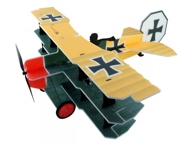 RC Factory LiL Fokker gelb / 680mm (C4352)