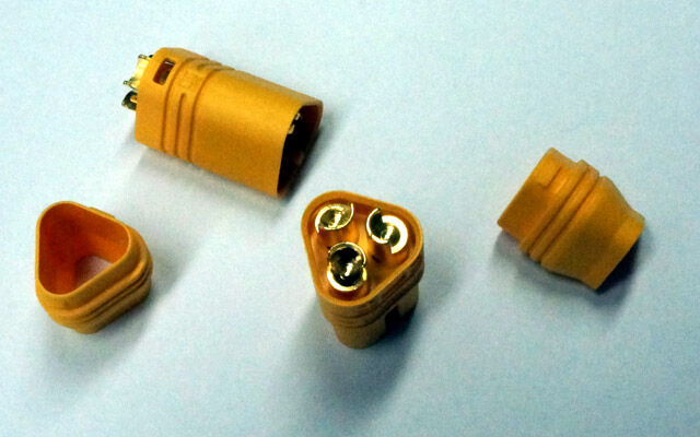 Hacker Motor * MT60-Verbinder, Stecker & Buchse (A85068)