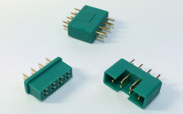 Servosteckverbinder 8-polig Stecker & Buchse (2 Paar)