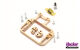RCsolutions Servobefestigungsrahmen DITEX EL0809MD mit Kugellager links (A90852)