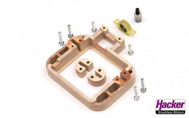 RCsolutions Servobefestigungsrahmen DITEX EL2114S / EL2714S mit Kugellager links (A90857)