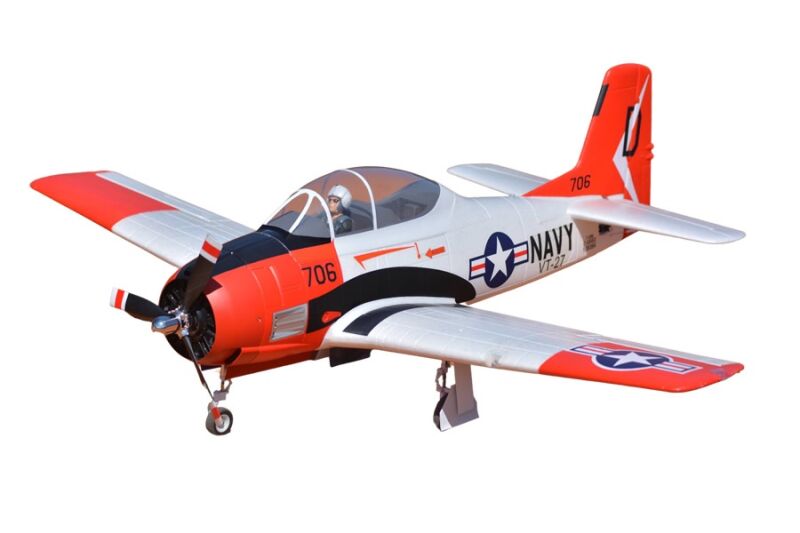 T-28D Trojan V4 PNP rot - 1420mm