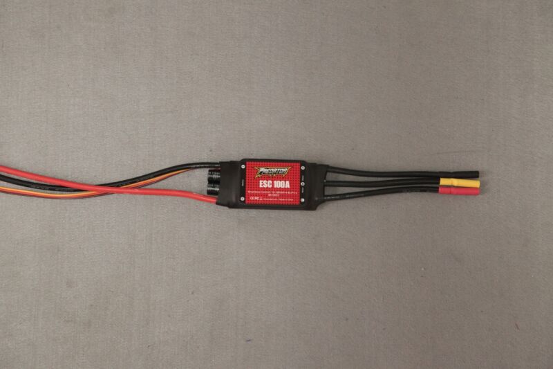 Predator Brushless Regler 100A mit 8A UBEC