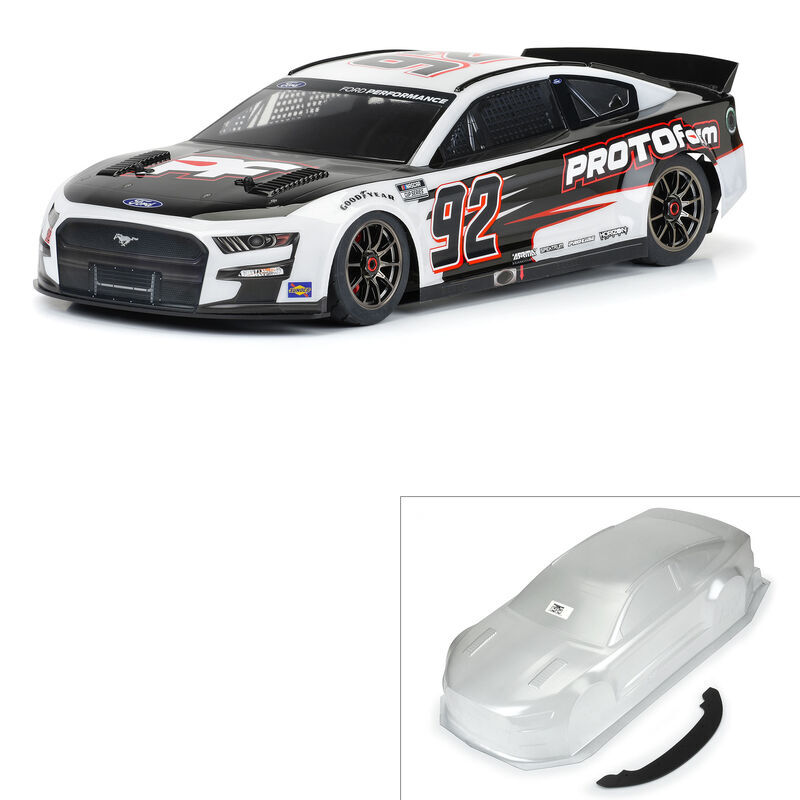 ProtoForm - 2022 NASCAR Cup Series Ford Mustang Clear Body Infraction 6S - 1:7