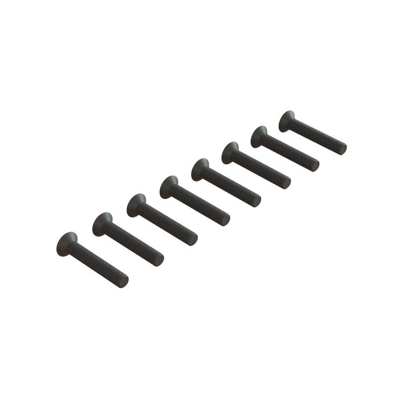 Arrma - Flat Head Hex Machine Screw M3x18mm (10) (ARA722318)