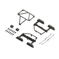 Arrma - Desert Truck Body Roll Cage Set Black: GROM...