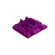 Arrma - Rear Lower Skid/Gearbox Mount Purple (ARA320770)