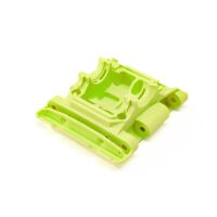 Arrma - Rear Lower Skid/Gearbox Mount Fluorescent Yellow...