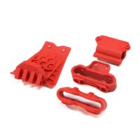 Arrma - Lower Skid And Bumper Mount Set Red (ARA320777)