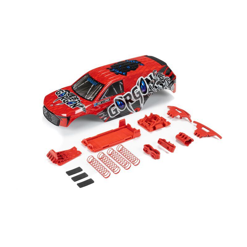 Arrma - GORGON Painted Decaled Body Set Red (ARA402351)