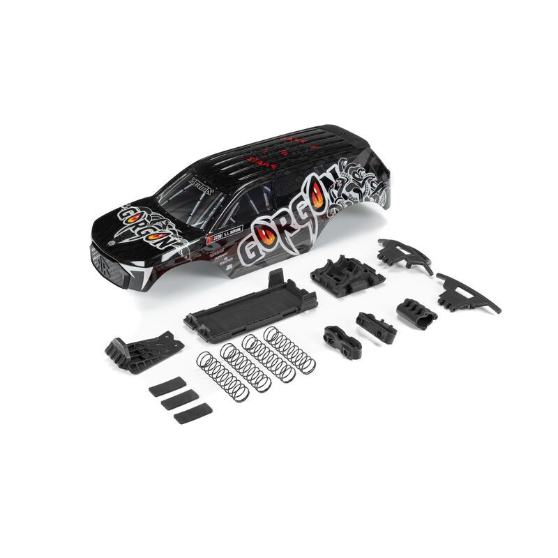Arrma - GORGON Painted Decaled Body Set Gun Metal (ARA402353)