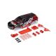 Arrma - GORGON Painted Decaled Trimmed Body Set Black / Red (ARA402354)