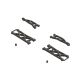 Arrma - Rear Suspension Arm Set A: GROM (ARA330808)