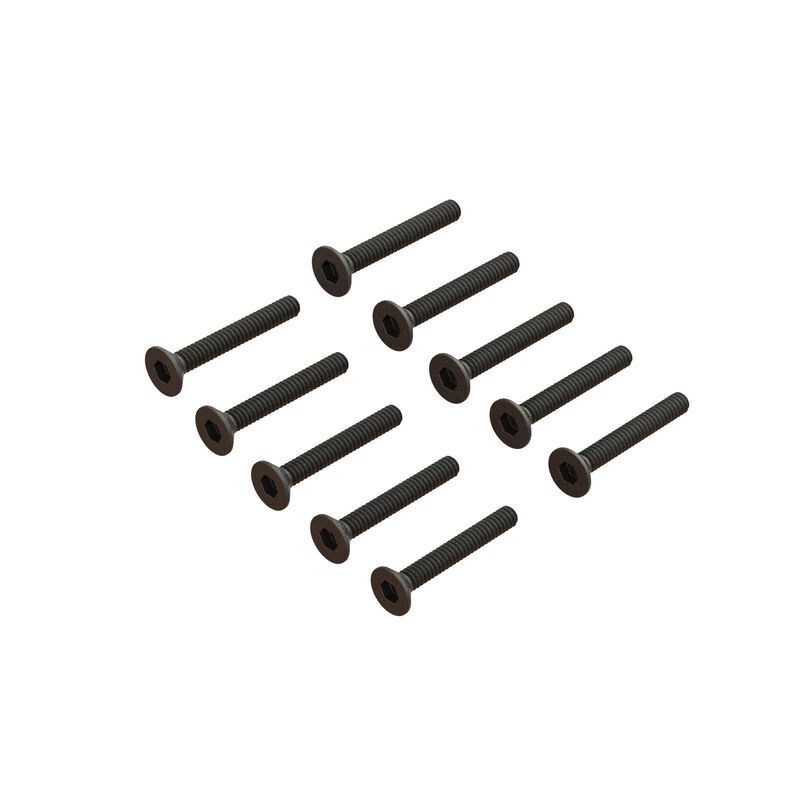 Arrma - Flat Head Screw M1.6x12mm (10) (ARA702018)
