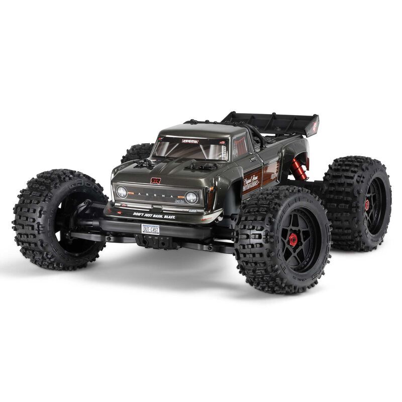 Arrma - 1/10 OUTCAST 4X4 4S V2 BLX Stunt Truck RTR Gunmetal (ARA4410V2T3)