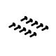 Arrma - M2.5x8mm Button Head Screw With M3 Head (10) (ARA-1254)