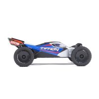 Typhon Grom Mega 380 brushed 4X4 small Scale Buggy RTR blau/silber