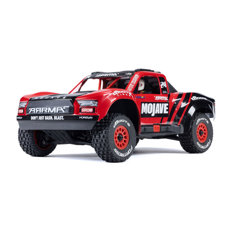 Mojave Grom Mega 380 brushed 4X4 small Scale Desert Truck RTR rot/schwarz