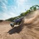Mojave Grom Mega 380 brushed 4X4 small Scale Desert Truck RTR blau/weiß