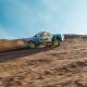 Mojave Grom Mega 380 brushed 4X4 small Scale Desert Truck RTR blau/weiß