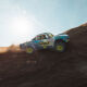 Mojave Grom Mega 380 brushed 4X4 small Scale Desert Truck RTR blau/weiß