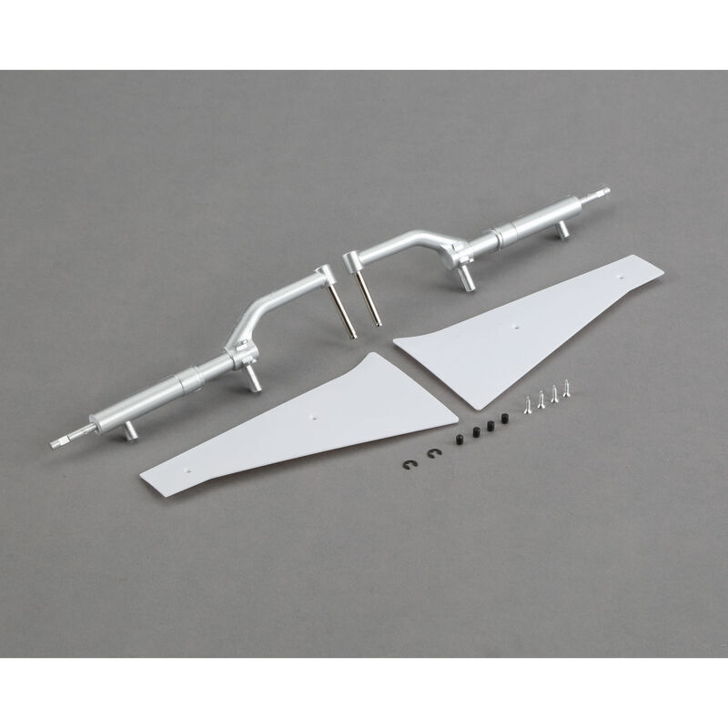 E-flite - Landing Gear Struts and Door Set: P-51D 1.2m (EFL8207)