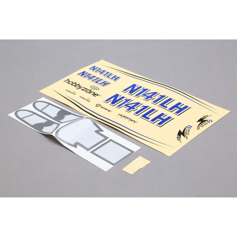HobbyZone - Decal Sheet: Sport Cub S (HBZ4413)