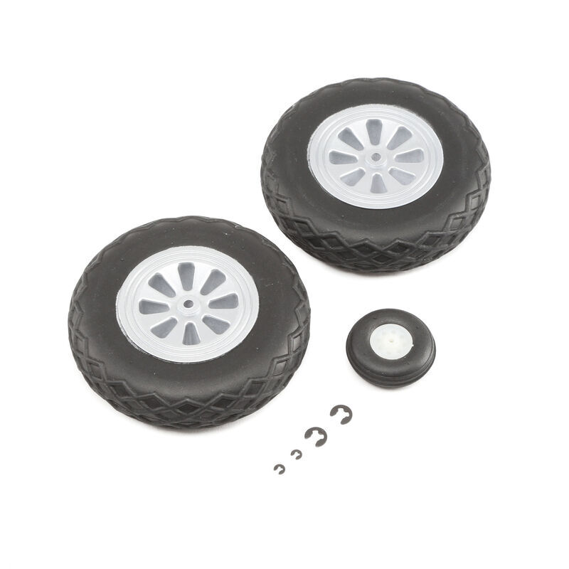 E-flite - Wheel Set: P-47 1.2m (EFL8462)