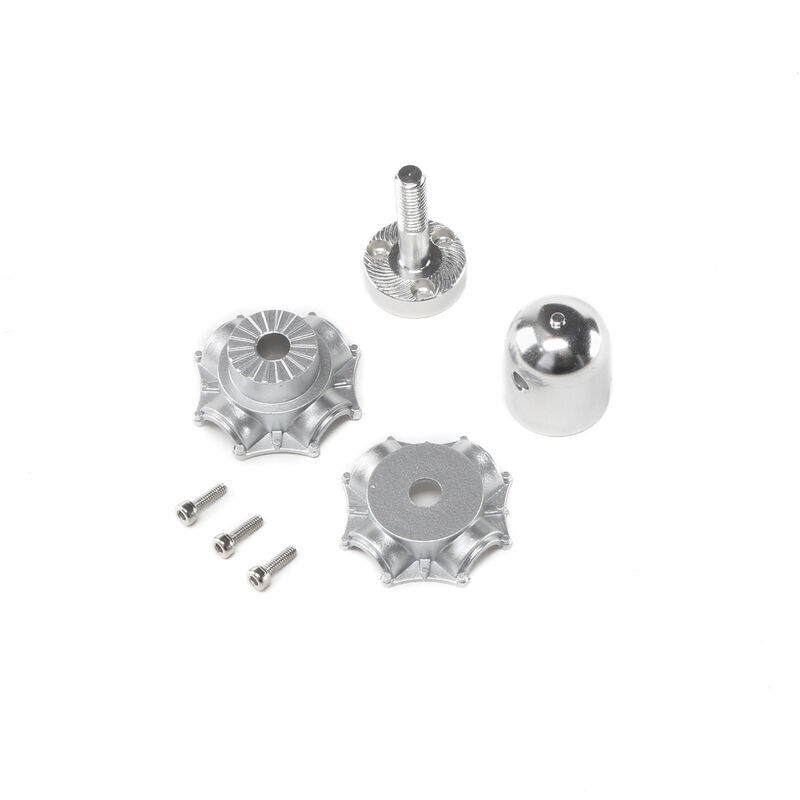 E-flite - Prop Adapter Aluminm Spinner Plastic Hub: P-47 1.2m (EFL8457)