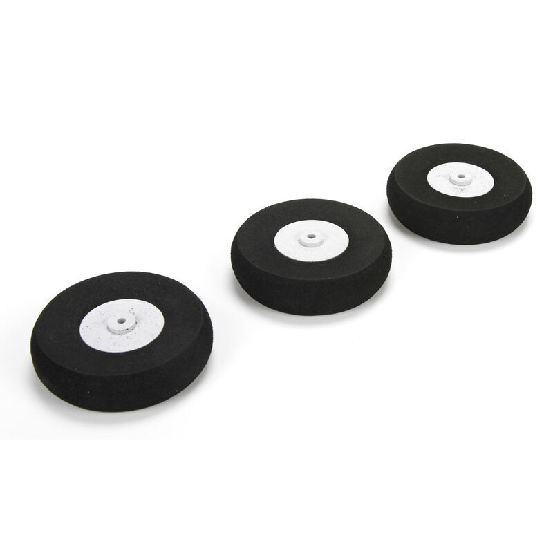 E-flite - Wheels 65mm (3): Apprentice S 15e RTF (EFL310011)