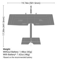 UMX Slow Ultra Stick RTF mit AS3X & SAFE Select - 501mm