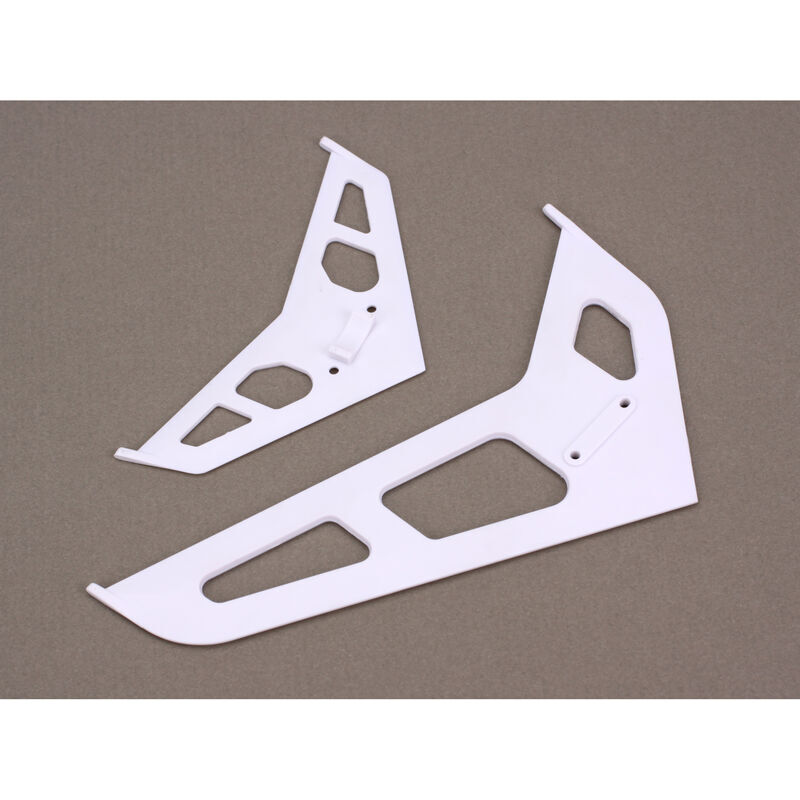 Blade - Stabilizer/Fin Set White: B450 330X 330S (BLH1672)