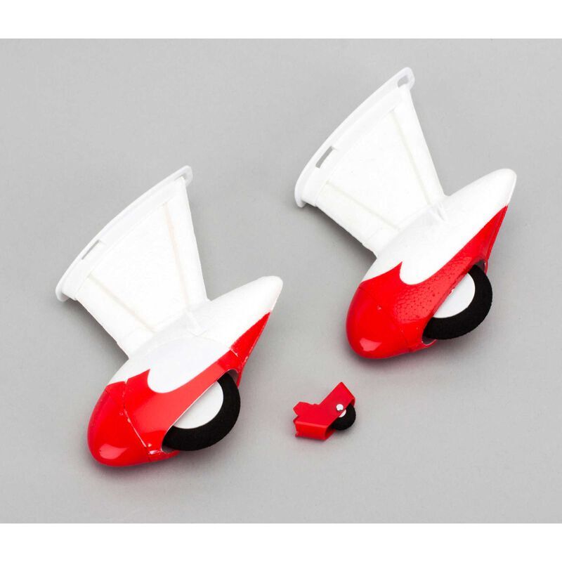 E-flite - Landing Gear and Tail Wheel Set: UMX Gee Bee R2 (EFLU4555)