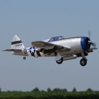 E-flite - P-47 Razorback 1.2m BNF Basic with AS3X & SAFE Select (EFL08450)