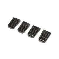 Team Losi Racing - Rear Hub C Plate Carbon: 8X 8XE 2.0...