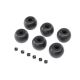 Losi - Lean Bar Wheels & Stops (6): Promoto-MX (LOS264003)
