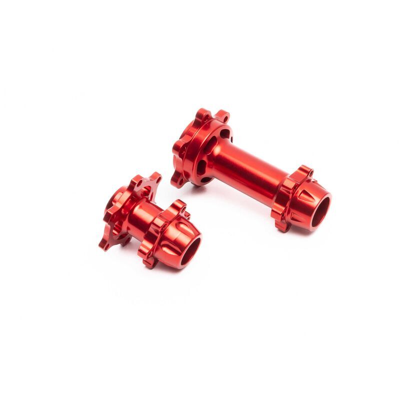 Losi - Aluminum Hub Set Machined Red: Promoto-MX (LOS362000)