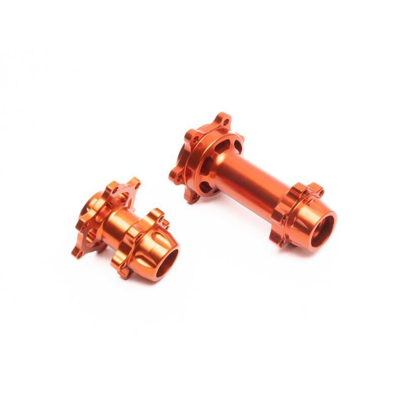 Losi - Aluminum Hub Set Machined Orange: Promoto-MX (LOS362003)
