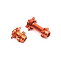 Losi - Aluminum Hub Set Machined Orange: Promoto-MX...