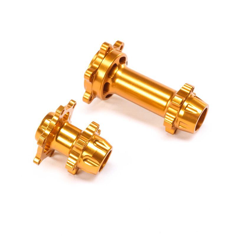 Losi - Aluminum Hub Set Machined Gold: Promoto-MX (LOS362004)